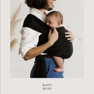 Solly Baby Wrap - Black - used a handful of times